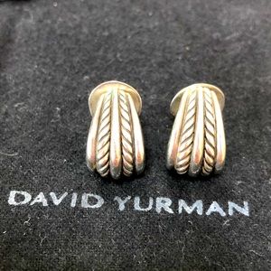 David Yurman cable earrings